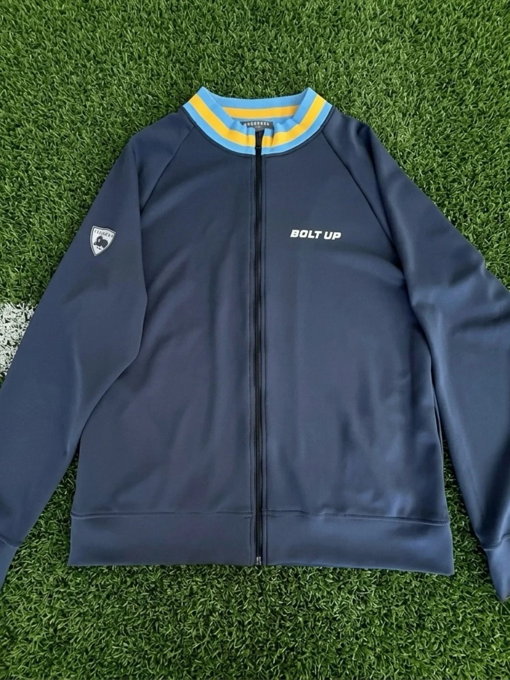 Team Issued Chargers x LEORÊVER Bolt Up Track Jacket XL